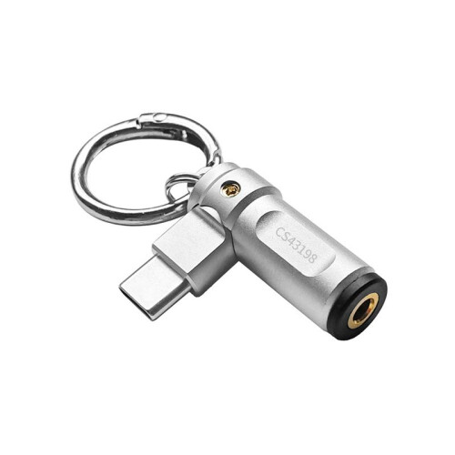 Decoding Headphone Amplifier Type-C Small Tail CS43198 Headphone Adapter All Copper Portable Amplifier