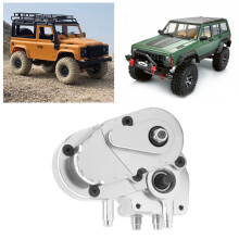 Aluminium Alloy RC Car Gearbox for Capra UTB 1/10 Silver