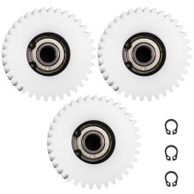 3Pc 47.5x13.5mm Planetary Gear 36T Oblique Teeth Gear Helical Gears with 608z 8mm Bearings Wheel Hubs Electric Bike Gear