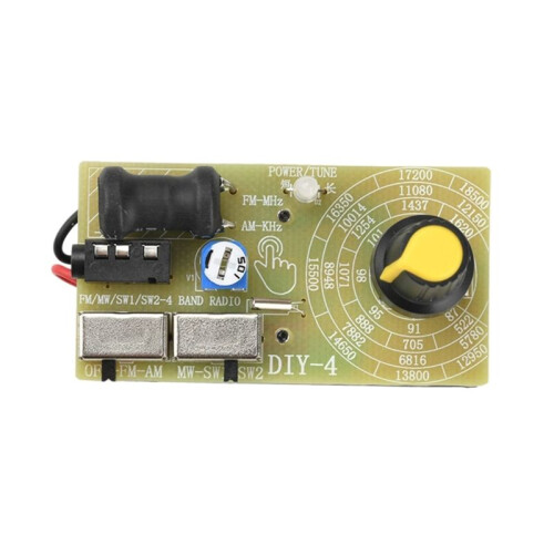 FM/MW/SW Multi Band Headphone Radio Medium Wave Short Wave Fm Radio Module Frequency Modulation PCB Circuit Board DIY