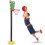 Adjustable Frog Pattern Kids Basketball Set with Hoop, 23.7cm Column 9