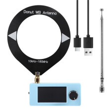 Récepteur Radio SI4732 10 KHz-180 MHz, Écran 1,9 Pouce, Radio à Ondes Courtes FM/AM/LSB/USB, Radio SI4732 + Antenne Boucle
