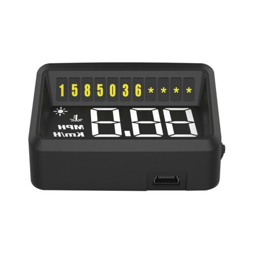 Car   Display HUD Projector Display OBD2 Driving Computer Temperature Digital Car Speedometer Accessories