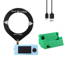 SI4732 Miniradiomottagarsats 10KHz-180MHz 1,9-Tums Skärm FM/AM/LSB/USB Kortvågsradiomottagare SI4732 Radio+3D-Stativ