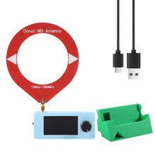 SI4732 Miniradiomottagarsats 10KHz-180MHz 1,9-Tums Skärm FM/AM/LSB/USB SI4732 Radio Kortvågsradiomottagare + 3D-Stativ