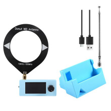 SI4732 Radiomottagarsats + Stativ + Antenn 10 KHz-180 MHz 1,9 Tums Skärm FM/AM/LSB/USB SI4732 Miniradio Kortvågsradio
