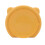 Piatto in silicone per bambini con posate, 3 scomparti, Giallo 3