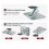 Foldable Projector Stand Desk, Wall and Ceiling Mount Bracket with 180-Degree Rotation for Home Theater Projector Silver 5