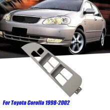 Car Driver Master Power Window Bezel Trim Panel Gray 74232-02060-B0 C0 E0 for 1998-2002 4820-AA011
