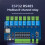 ESP32 RS485 Modbus 8 Channel Relay Module 9-24V TYPE-C with WIFI  Support Modbus 4