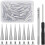 Set of 40 Clothing Pointers, Various Sizes Tapered 1