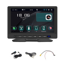 PrzenośNe 7-Calowe Radio Samochodowe MP5 Inteligentny Odtwarzacz Bezprzewodowy CarPlay Android Auto Samochodowe Stereo FM AirPlay Autolink