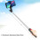 Portable Selfie Stick Tripod Remote with Bluetooth 4.0 6 Sections 8