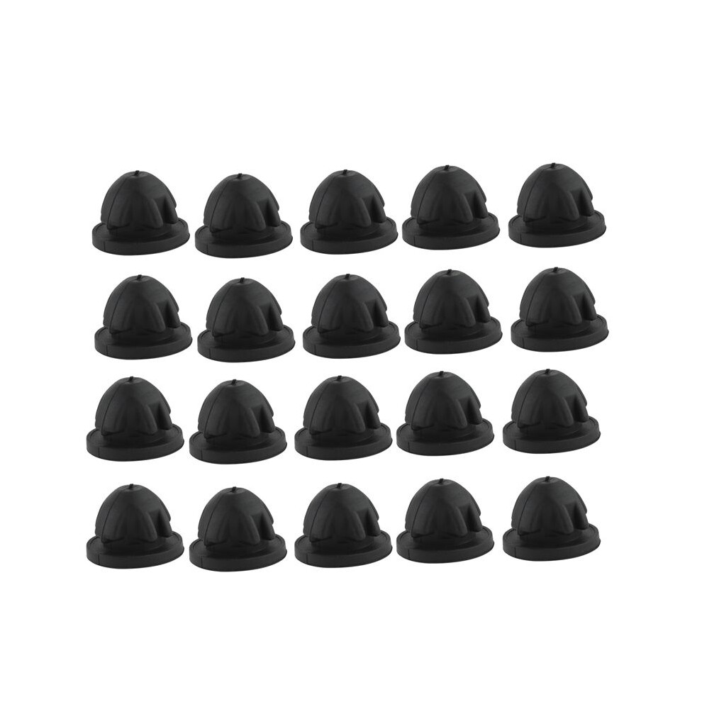 20Pcs Car Hood Bumper Buffers 11127614138 For 1 2 3 4 5 6 7 Series Engine Cover Rubber Mount Grommet Bush Bump Stop 4713129530452