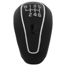 6 Speed PU Leather Car MT Gear Shift Knob Lever Stick Shifter Knob for Forte Cerato K3 2012-2016 43711A2300D3B