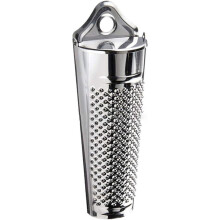 Stainless Steel Grater and Lemon Zester with Ergonomic Grip for Ginger, Garlic, Nutmeg, Walnut