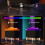 Flame Diffuser Aromaterapi Eterisk Oil Diffuser With Atmosphere Light 300Ml Cool Mist Luftfuktare för Hemmakontor -B 3