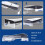 For PS5 Slim Game Console Horizontal Storage Stand Portable Flat Stand with 4 USB2.0  Multi-Function Stand 5