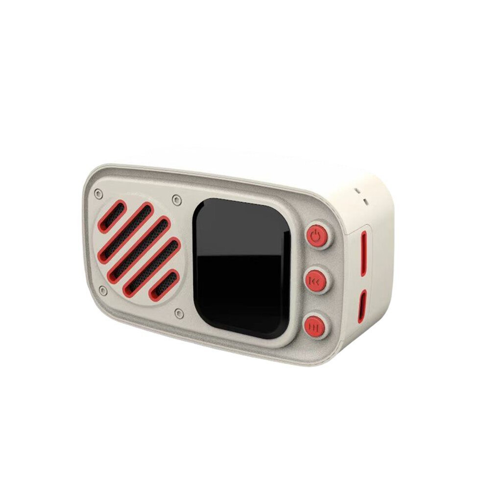 Ai Chat Robot Retro Speaker 2.0-Inch Display Esp32-S3 Chatbot Ai Voice Chat Robot Doubao Xiaozhi Ai Speaker Beige 4712128549762