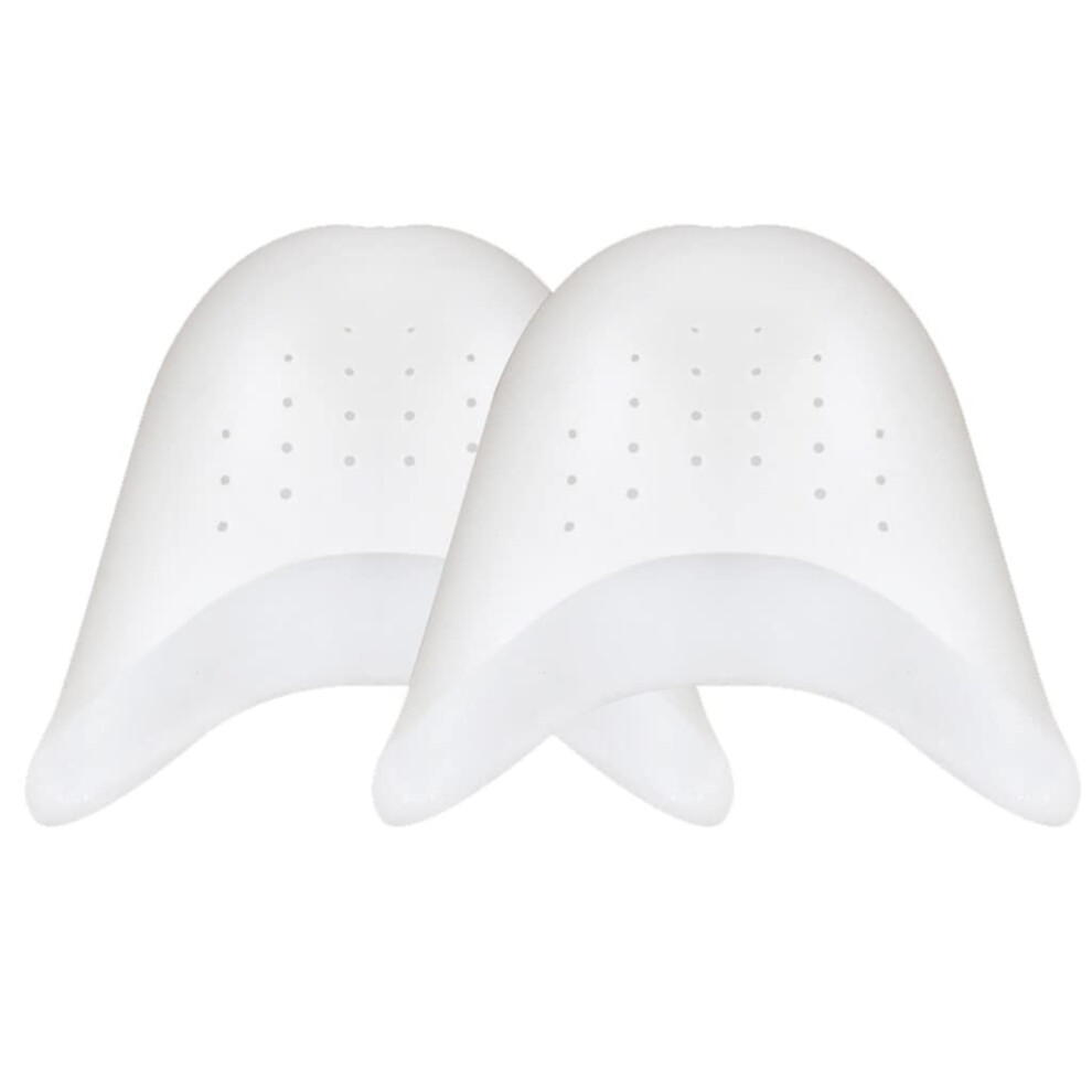 Toe Protector,Protector Silicone Gel Pointe Toe Cap Cover Toes Soft Pads Protectors For Ballet Shoes Girls Women Foot Care Tools