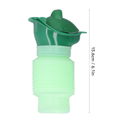 Orinal portátil para bebé varón, de 600 ml, 15,6 cm 1