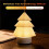 Essential Oil Diffuser Christmas Tree Air Humidifier 7 Colors Cool Mist Humidifier Diffuser for Office Bedroom B 7