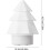 Essential Oil Diffuser Christmas Tree Air Humidifier 7 Colors Cool Mist Humidifier Diffuser for Office Bedroom B 9