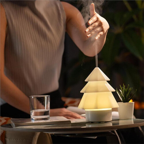 Essential Oil Diffuser Christmas Tree Air Humidifier 7 Colors Cool Mist Humidifier Diffuser for Office Bedroom B 1