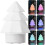 Essential Oil Diffuser Christmas Tree Air Humidifier 7 Colors Cool Mist Humidifier Diffuser for Office Bedroom B 4