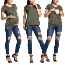 Damen Schwangerschafts-T-Shirt mit