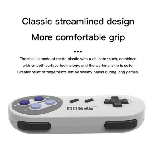 Wireless Controller Handheld Game Console SF900 Video Game Console Built in 5000 Games -Compatible TV Game Stick 2