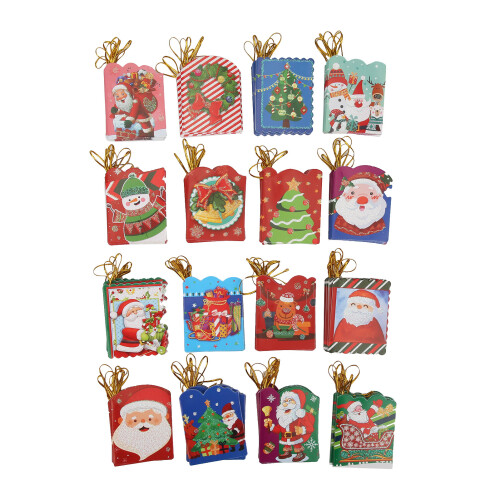 128 stücke Weihnachten Grüße Karten Groß 2