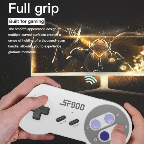 Wireless Controller Handheld Game Console SF900 Video Game Console Built in 5000 Games -Compatible TV Game Stick 1