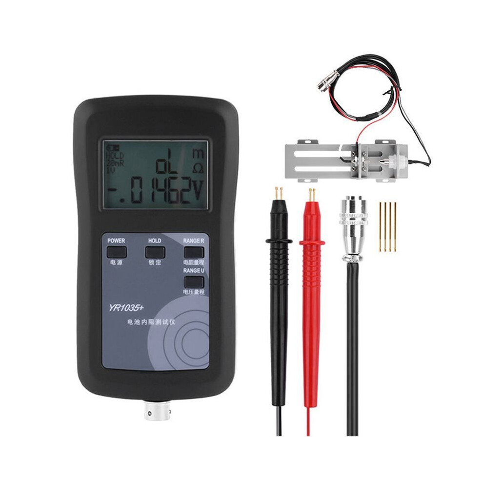 YR1035 Lithium Battery Internal Resistance Tester High Accurate 4-Wire Battery Tester for Electric Vehicles and Phone-image-OPC-PPKMDW5-NEW