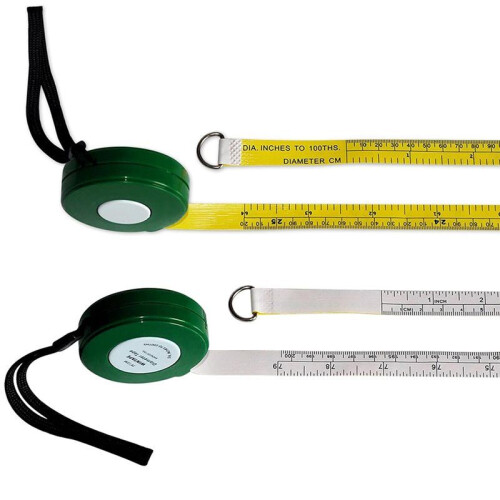 Professional Pipe Tape Measure for Diameter and Circumference, Compact Measuring Tool for Cylindrical Objects 2