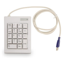 Tastiera numerica meccanica dal design elegante, tastiera portatile per Windows e Mac OS, layout esteso, tastiera numerica ergonomica con tasti di