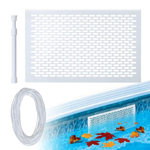 Pool Skimmer Blocker, Shield, Leaf Protection Net for Pool Skimmer