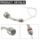 304 Stainless Steel Float Switch Tank Liquid Right Angle Water Level Sensor Heat-resistant L Type Automatic Level Sensor 5