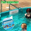 Pool Skimmer Blocker, Shield, Leaf Protection Net for Pool Skimmer 4