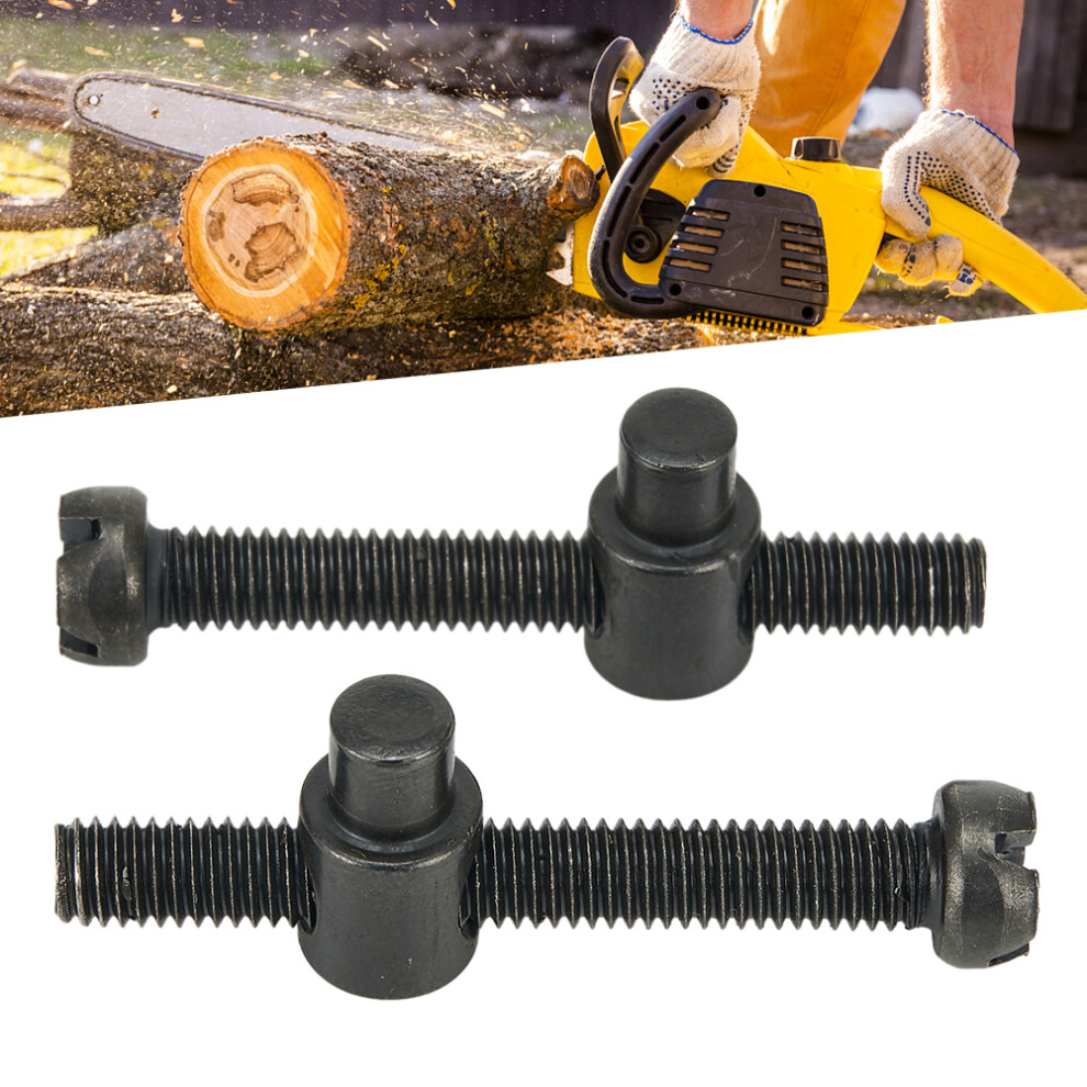 2Pcs Bar Chain Adjuster Tensioner Screw Metal For 405 5016 Chainsaw Grass Trimmer Garden Lawn Mower Power Tool Accessories 6935161463040