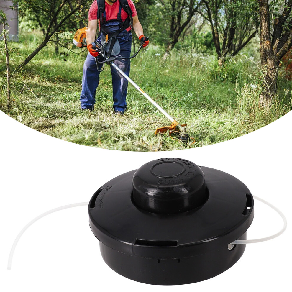 Grass Trimmer Head Lawn Mower Replacement Part Trimmer Head Bump Feed Line Spool Brush Cutter String Trimmer Parts 6935161477337