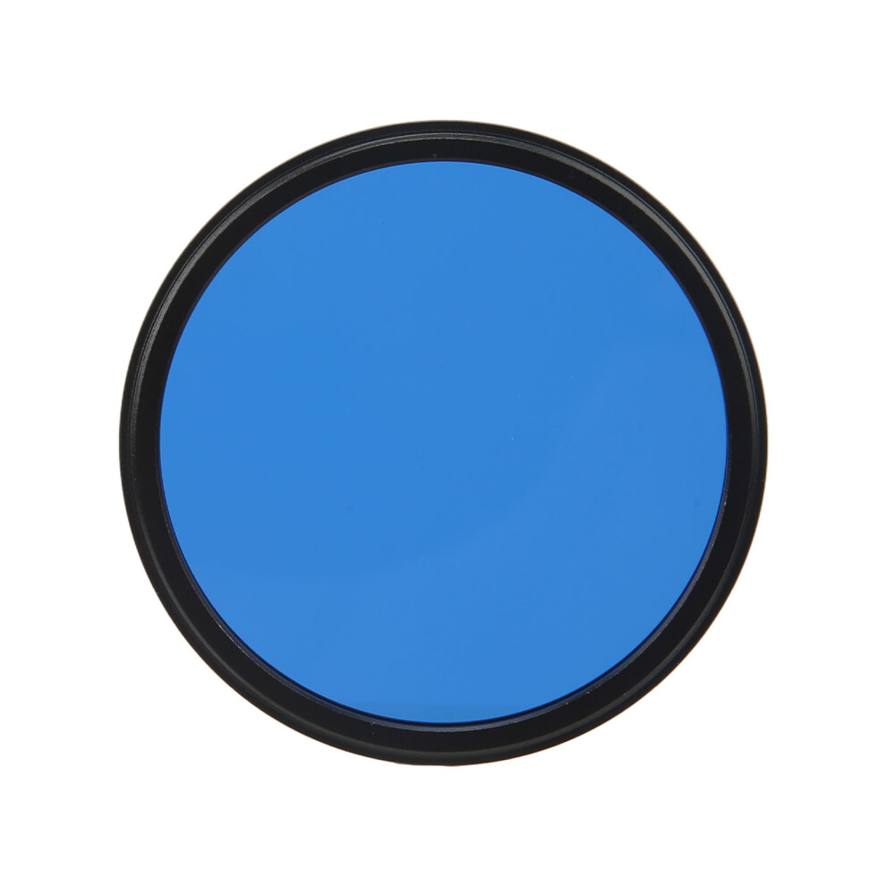 52Mm Optical Glass Camera Lens Filter For Digital Cameras Blue 4401373319052