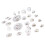 Mini Ceramic Dollhouse Tea Cup Set 12 pcs, 4.6cm, Decorative 6