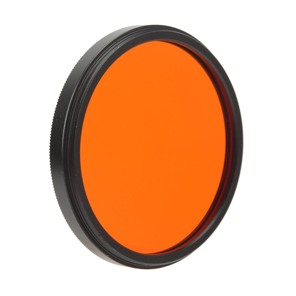 52Mm Optical Glass Lens Filter With Aluminum Frame For Digital Cameras Orange 5001373319305