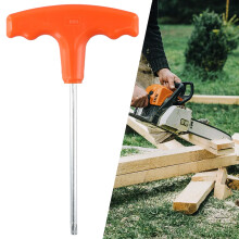 15 cm T-förmiger Griff T27 Torx-Schraubendreher Schraubenzieher für # 0812 370 1000 Für den Garten Elektrowerkzeugzubehör Kettensägenteile