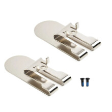 2PCS Gürtelklammerhaken Anzug für DeWalt Bohrschrauber N435687 DCF620 DCF620B DCF622 Elektrowerkzeugriemenhaken Aufbewahrungshalter