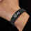 Smart Bracelet for Men  Exercise Tracker with Vibration Alarm, Waterproof, Black 2