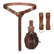 Medieval Belt Accessories, Halloween Pirate Costume, Cosplay Purse for Collectors