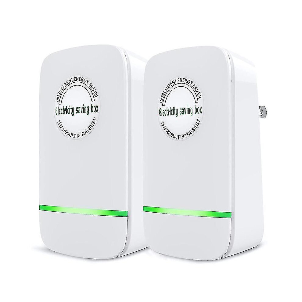 2 Pack Universal Power Saver Energy Saver Household Power Saving Device High Efficiency Us Plug 90V-250V 30Kw 50-60Hz 8314395669608