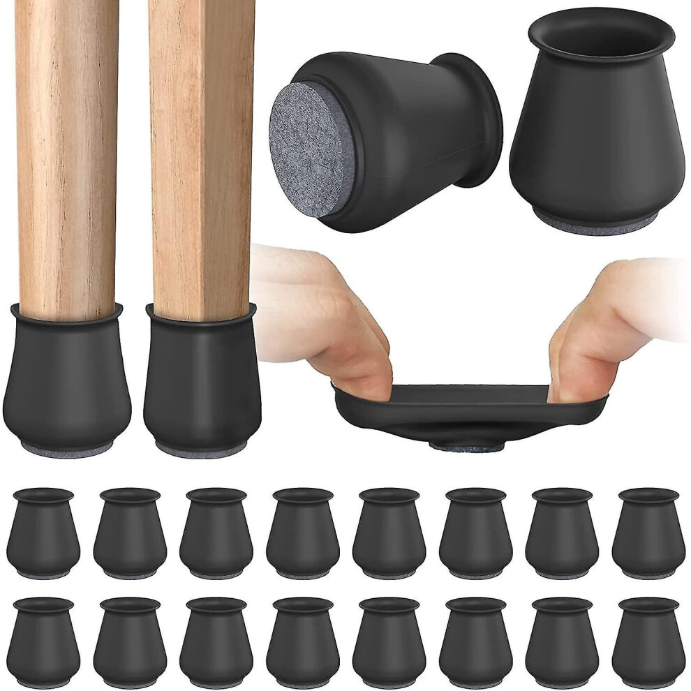 Photos - Kids Electric Ride-on 16pcs Chair Leg Floor Protectors, Silicone Covers To Protect Floors Felt Bottom Furniture Non Slip Protector Pads Caps